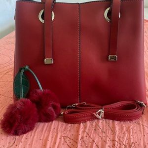 Cherry chain bag